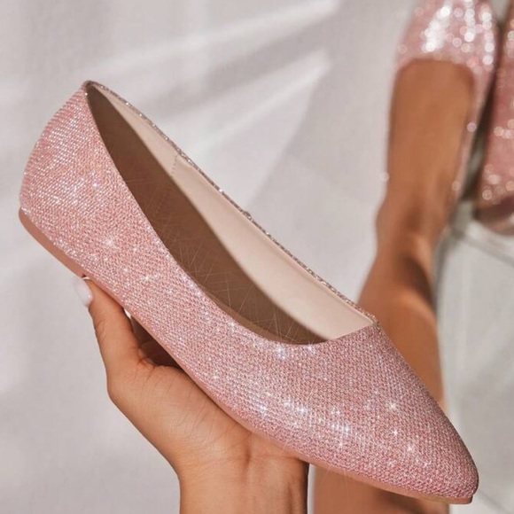 Woman Shoes Flat Bottom Fashionable Boat Shoes, Versatile Style Wedding Shoes - Picture 1 of 4